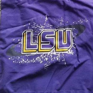 Landau Other - LSU scrub top Landau Other - LSU scrub top